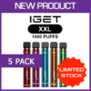 IGET XXL – 1800 PUFFS – 5 PACK import placeholder for 69468