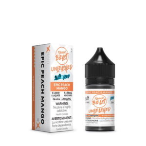 flavour beast unleashed salts epic peach mango iced