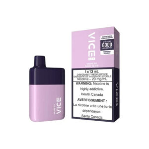 vice box 6000 puffs disposable vape 5/pack